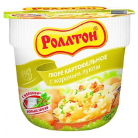 Ролтон Пюре картофель-жареный лук 40 г.