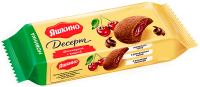 Печенье сдобное Яшкино десерт шоколадный с вишней 165 г