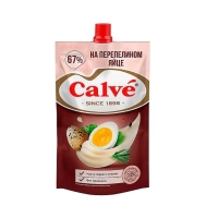 Майонез Calve С перепелиным яйцом 67% д/п 200 г