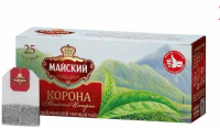 Чай майский 2*25пак Корона Российской Империи черн.