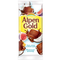 Шоколад Alpen Gold инжир-кокос 85 г