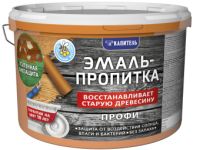 Эмаль-пропитка темный шоколад 3 кг Профи Капитель