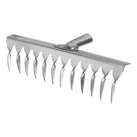 Грабли 14-зубые без черенка витые 340мм, Россия//Сибртех 61759