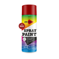 Краска-спрей красная AIM-ONE 450 мл 698