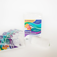 Марля медицинская 90 см отбеленная (1м) 1/50