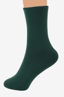 Носки женские  р.36-40 Hobby Line с флисом изумруд