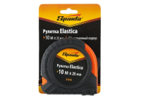 Рулетка Elastica, 10м* 25мм, обрезиненный корпус. SPARTA 31314