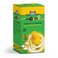 Жидкость от комаров для электрофумикатора на 30 ночей, без запаха (флакон) в инд. уп  NADZOR / 24