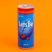 Кофе Летс Би Ванилла Латте 240 мл ж/б
