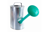 Лейка садовая 10 л оцинкованная 67525