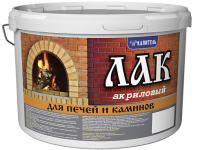 Лак для печей и каминов 2,5 кг акриловый Капитель