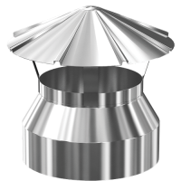 Верхняя зонт- заглушка 200 мм/150 мм.