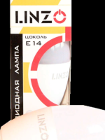 Лампа светодиодная LINZO LED  В35 8W E14  4000K