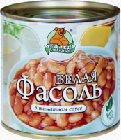 Фасоль белая в томатном соусе