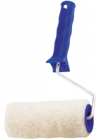 Валик из натурального меха с ручкой, 100мм //СИБРТЕХ// 80121