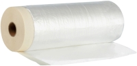 Пленка защитная с клейкой малярной лентой,прозрачная,HDPE.рулон 1,1*25м,толщина 8мм,(шт)