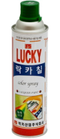 Краска-аэрозоль LUCKY зеленая, 420мл 90522