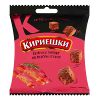 Сухарики Кириешки ржаные 40грамм Бекон