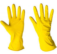 Перчатки хозяйственные с хб напылением (S)