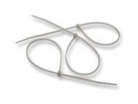 Хомуты, 180-3,6 мм., пластиковые, белые, 100 шт. СИБРТЕХ 45525