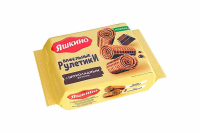 Вафельные рулетики Яшкино со вкусом шоколада 160 грамм