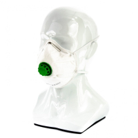 Полумаска фильтрующая формованная ИСТОК, с клап. выдоха FFP2, 892597