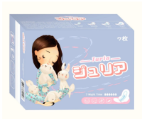 Прокладки женские гигиенические Juria Night Time 320мм 7 шт. 1/48