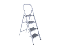 Стремянка стальная с широкими ступенями, 4 ступени 63-0-164