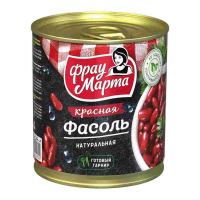 Фрау Марта фасоль 310 г ж/б  красная в с/с