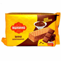 Вафли  Яшкино 200г шоколадные