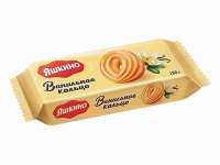 Печенье сдоб..Ванильное  Кольцо Яшкино 180 грамм