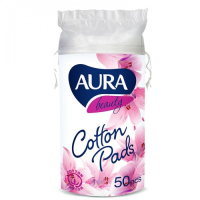 Ватные диски Aura 50 шт