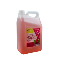 Средство для мытья посуды Альфа клубника 5л концентрат (канистра)