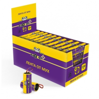 Липкая лента от мух 100шт в шоубоксе NADZOR/400шт