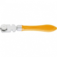 Стеклорез, трехроликовый с пластмассовой ручкой Россия 87215