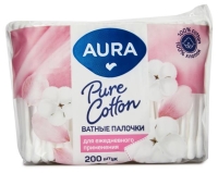 Ватные палочки Aura 200 шт