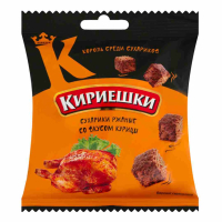 Сухарики Кириешки ржаные 40грамм  Курица