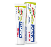 Зубная паста Новый Жемчуг ЛЕЧЕБНЫЕ ТРАВЫ  50мл (6х6шт) футляр17358