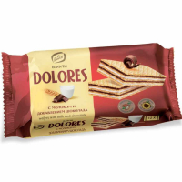 Вафли Долорес молоко с добавлением шоколада 200 гр Конти