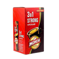 Кофе Жокей Крепкий 3в1 напиток растворимый мягкая упаковка