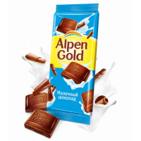 Шоколад Alpen Gold молочный 85 г